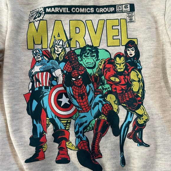 2T toddler Marvel Sweatshirt - Picture 3 of 4